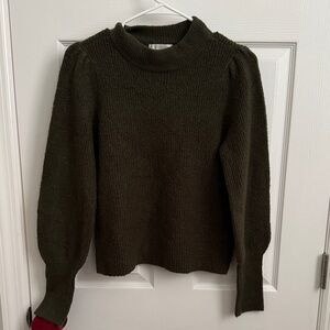 Design History Dark Green Turtleneck Sweater